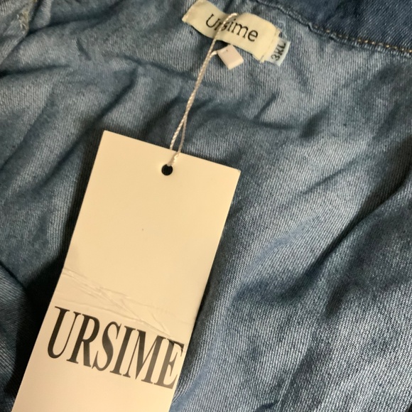 Ursime Denim Maxi Dress - Picture 3 of 9